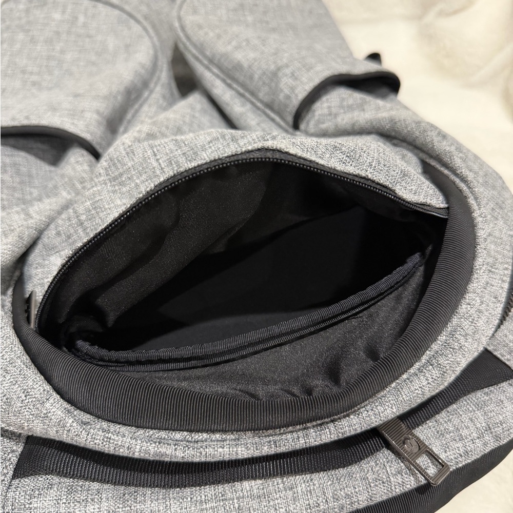 Lululemon | Out of Range 20L | Heathered Black Backpack | Like New - Picture 5 of 9